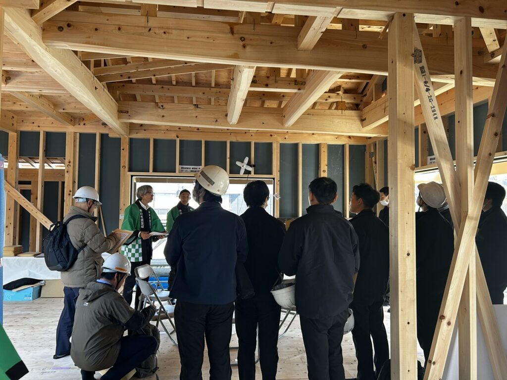 愛知の木、国産の木だけを使った平屋の構造を公開しました！