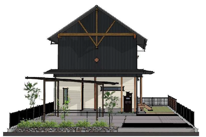 田園に囲まれたアジアンテイストの住まい