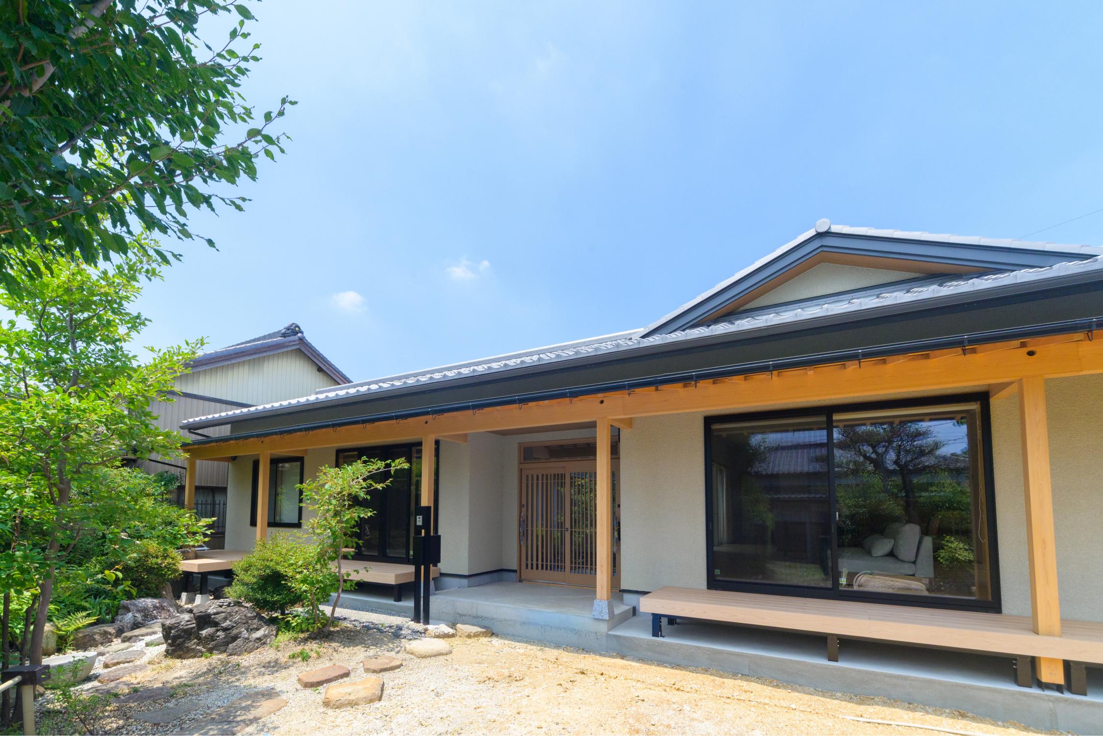 後世へ受け継ぐ、数寄屋風の平屋